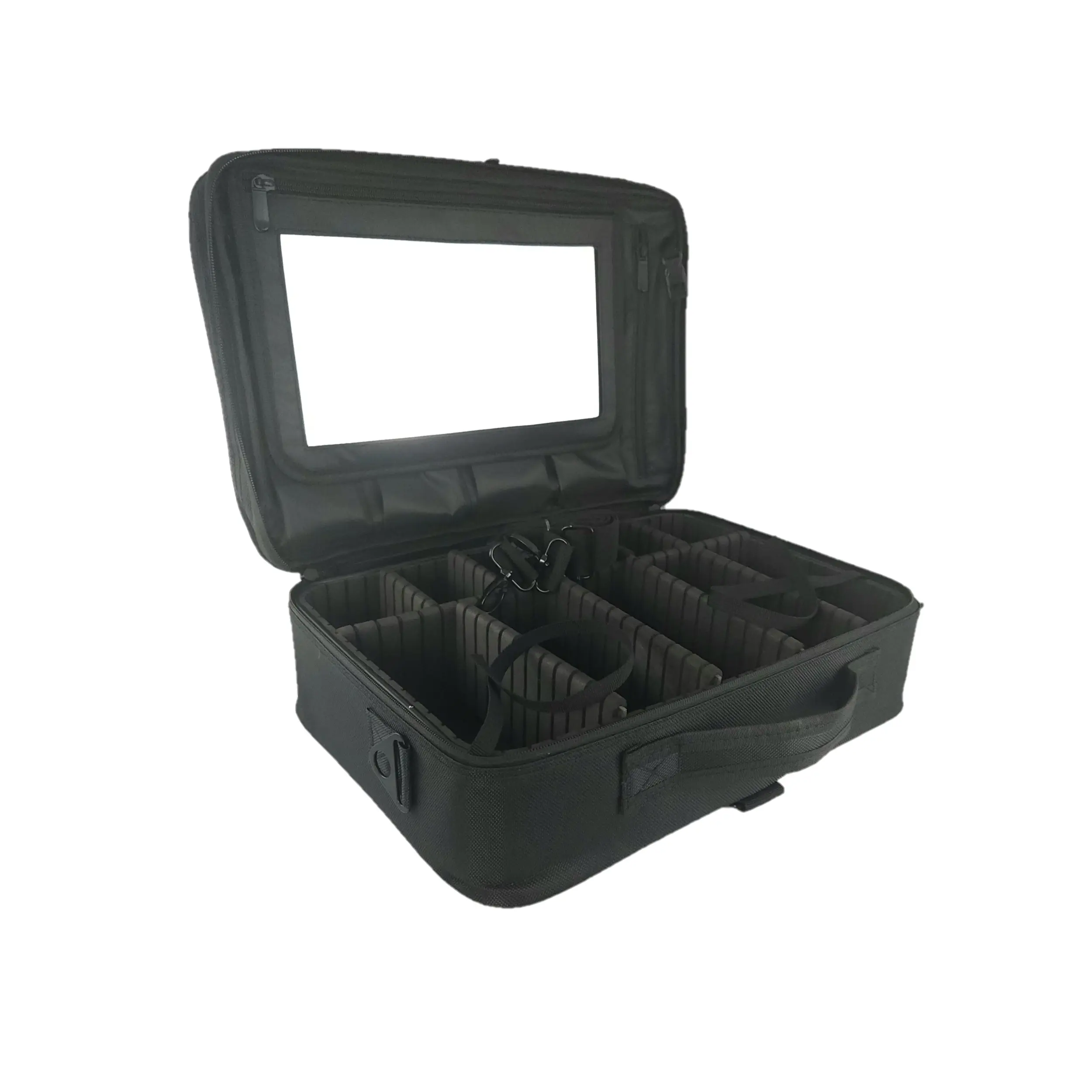 StyleCraft On The Go Barber/Stylist Lightweight Water Resistant Travel Case with Mirror