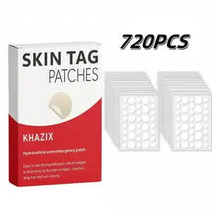 Gentle Skin Tag Patches, 720pcs/set Hydrocolloid Acne Care Patches, Acne Spot Treatment, Hydrating Oil Control Moisturizing Facial Skin Care Stickers, Skin Care Products for Women, Pimple Patches, Christmas, Christmas Gift