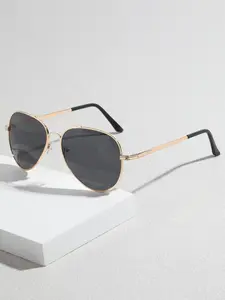Fashionable Metal Aviator glasses, Metal Frame Aviators, Stylish Frog Eyewear, Trendy Pilot Glasses for Men and Women, Perfect for Casual Wear