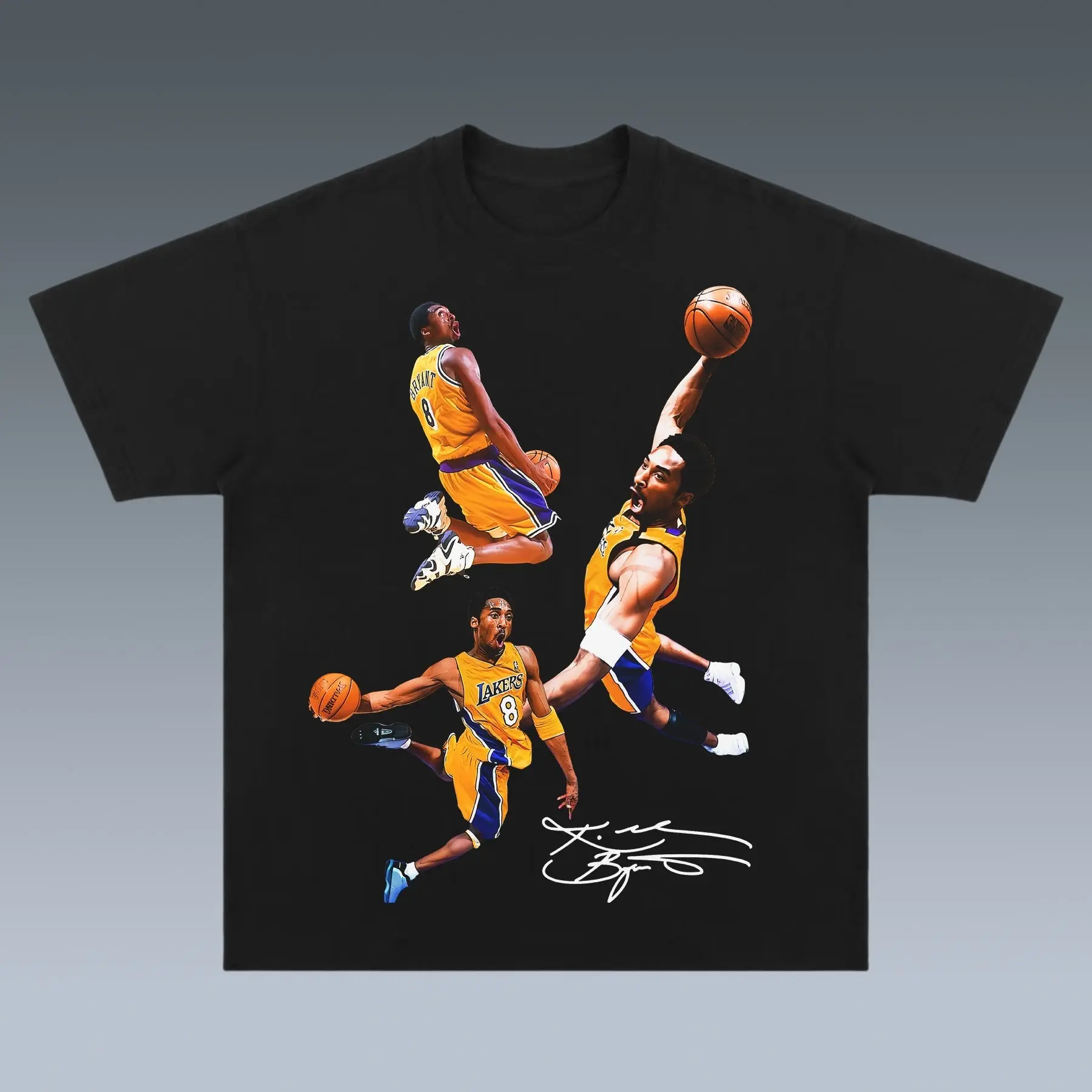 [ ✨   100% Cotton] VINTAGE TEE |     KOBE BRYANT - VINTAGE BOOTLEG Streetwear