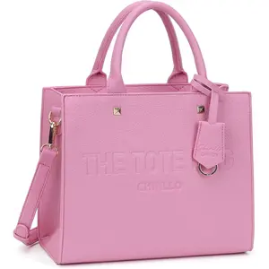 Women's Tote Bag with Top Handle, Shoulder Strap, and Versatile Design