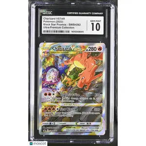 2022 Pokemon Black Star Promos Charizard VSTAR #SWSH262 CGC 10 GEM MINT