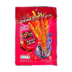 SICHUAN FIRE MEETS THAI SNACK! TARO’s Spicy Cod Fish Strips – Brace for Flavor TARO Thai Cod Fish Strips Spicy Sichuan Snack 0.7oz