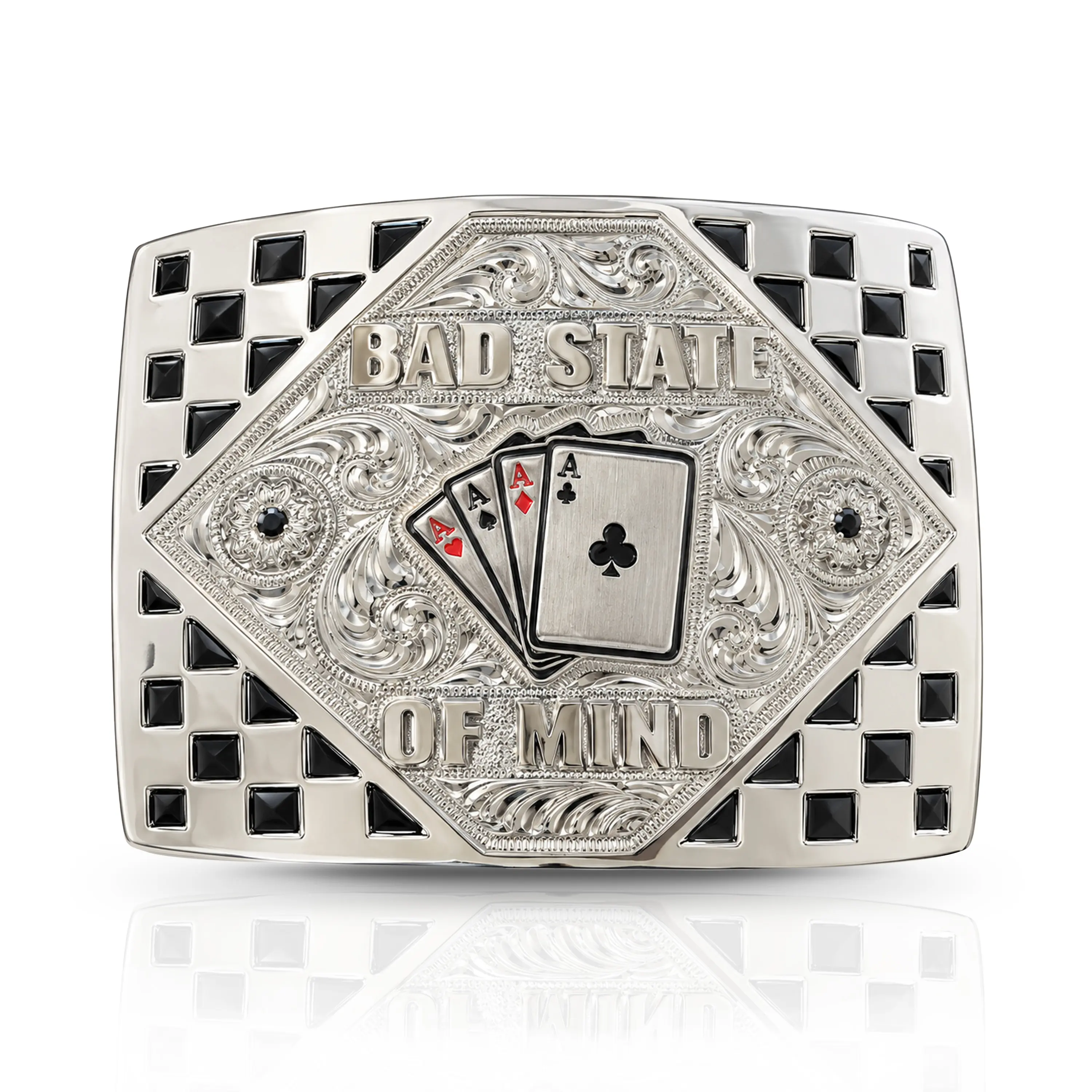 Bad State of Mind Belt Buckle
