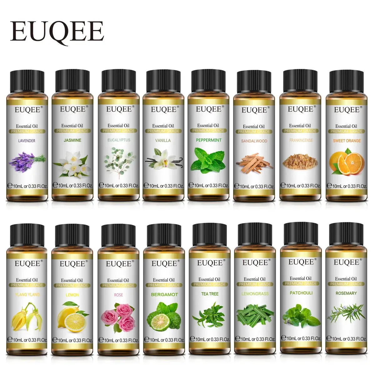 Natural Plant Essential Oil with Dropper Natural Plant Essential Oil with Dropper