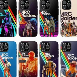 8 Styles Arc Raiders Game Phone Case, Steam Game, Aesthetic Case for iPhone 17, 16, 15, 14, 13, 12, 11 Pro Max Plus Mini, Samsung Galaxy S25 S24 S23 S22 Ultra Plus X V D