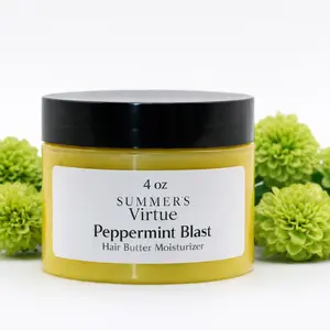 Peppermint Blast Herbal Hair & Scalp Moisturizer | Cooling Hydration for Dry, Itchy Hair