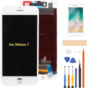 【Original】 A-MIND for iPhone 7 LCD Display 3D Touch Display Digitizer 4.7 inch kit for A1660 A1778 A1779 Screen Replacement Full Assembly Repair Kits with Tools (White)