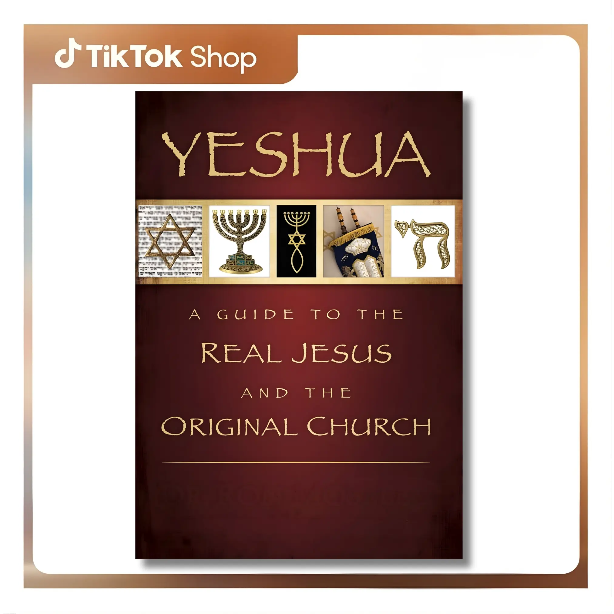 Religious Paperback Book - Yeshua: A Guide to the Real Jesus and the Original Church by Ron Moseley, 198 Pages, Messianic Jewish Publishers, Hebrew Testament Explanation, New Testament Idiom Breakdown