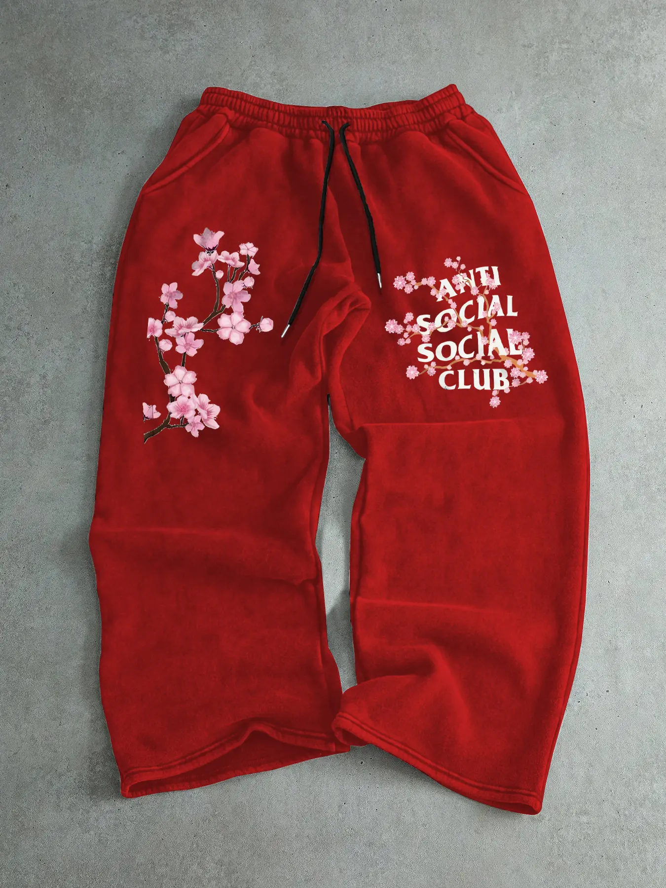 Trendy Street Style Drawstring Waist Sweatpants, Casual Comfy Sweatpants, Athleisure Style Bottoms, Casual Fashion, Comfortable Fit for Daily Wear, Versatile Sportswear for All Occasions