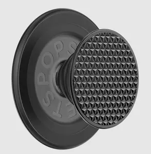 popsockets Triangle Knurl Black MagSafe PopGrip