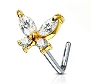 Butterfly Nose Ring