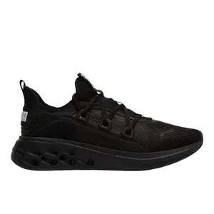 PUMA Mens Softride Frequence Lace Up Running Sneakers Shoes - Black