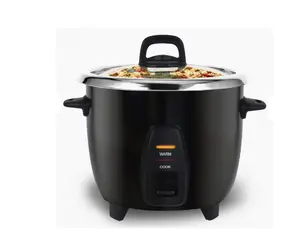 Elite Cuisine Deluxe 10-Cup Electric Rice Cooker, Stainless Steel