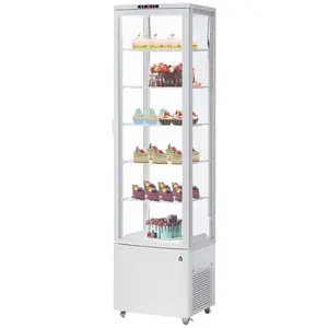 【GARVEE】Commercial Refrigerator - 10.52 cu.ft. (298L) Upright Beverage Cooler with LED Light, Auto Defrost, and Air-Cooling for Home, Store, Gym, Office, Cafe, Restaurant - Available in White and Black