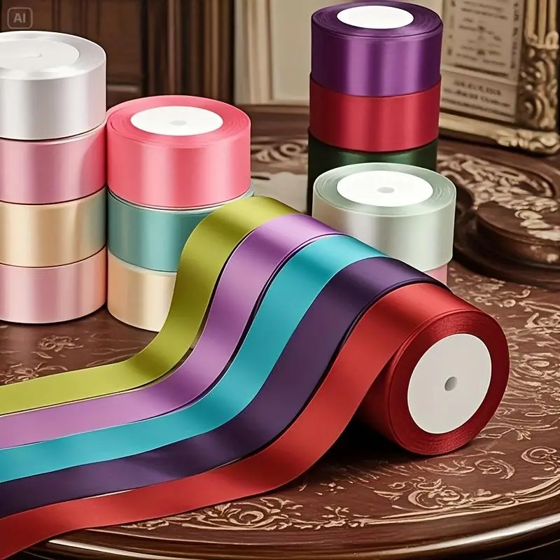 Ribbon - Suitable for wedding decoration, gift wrapping, Creative Gift Packaging and party supplies, floral arrangements, Soft Ribbon Wrap