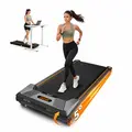 3-in-1 Treadmills Home, Flat/Incline Under Desk Treadmill, Shock-Absorbing Quiet Walking Pad, Exercise Equipment with Remote Control, 330 lbs Capacity, with LED Display, T1 classic