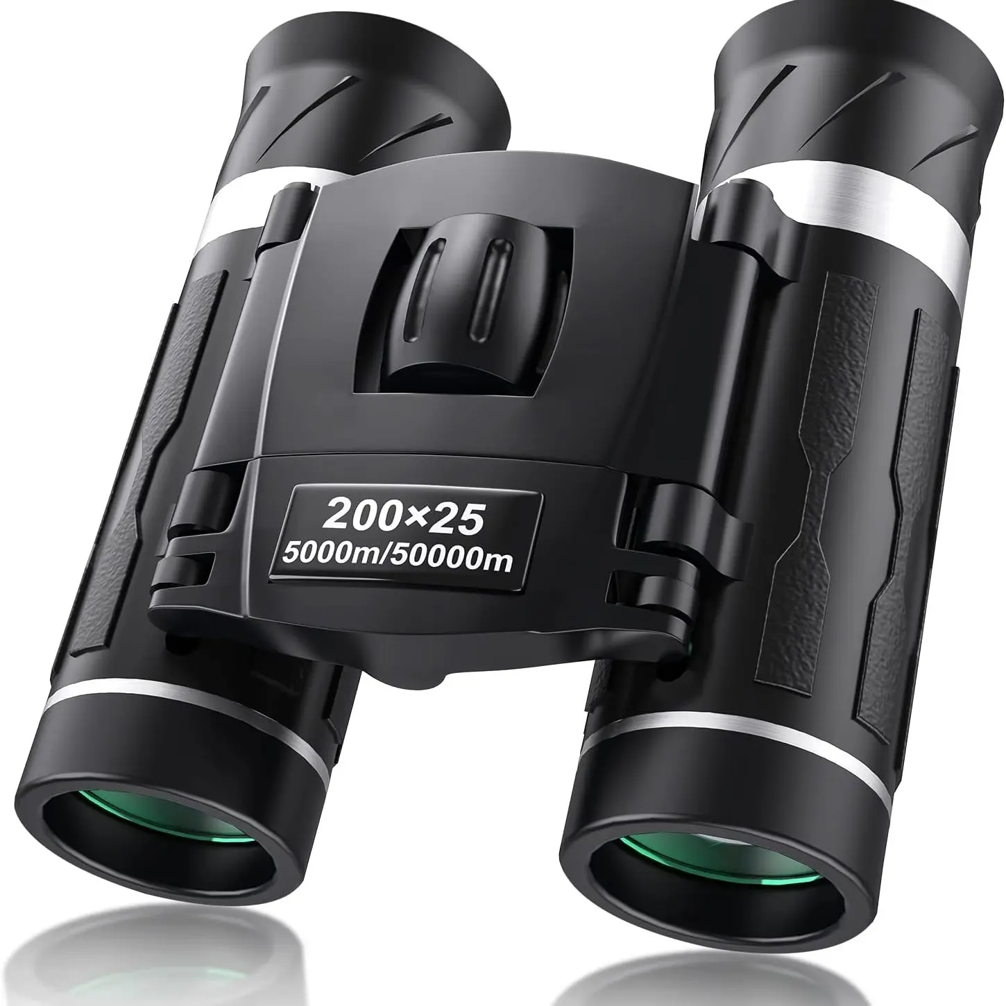 200x25 Portable HD Binoculars, High-Definition Optical Lens Coating, Clear Long-Distance View, Essential for City Tours, Outdoor Adventures, Bird Watching, Hunting