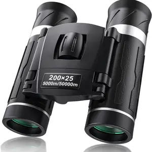 200x25 Portable HD Binoculars, High-Definition Optical Lens Coating, Clear Long-Distance View, Essential for City Tours, Outdoor Adventures, Bird Watching, Hunting