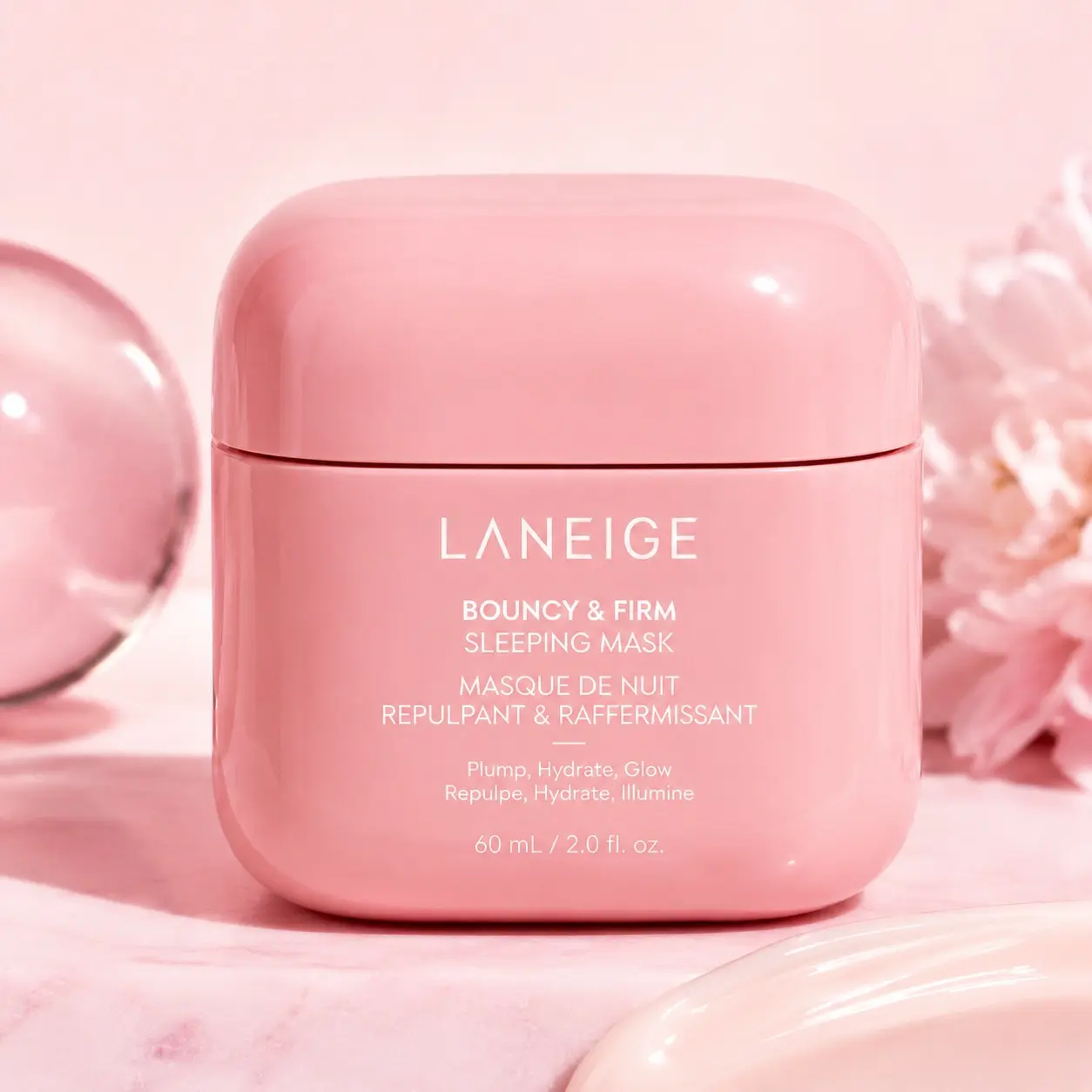Laneige bouncy and firm sleeping mask