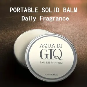 Men's Cologne Perfume, 20g Solid Balm, Spicy & Woody Scent, Daily Use, Fashionable Packaging, Perfect Gift Choice