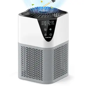 Air Purifiers for Home up to 1250 Sq Ft,PM2.5 Air Quality Display,Auto Mode,H13 True HEPA Filter Air Purifiers for Bedroom Smoke/Pet Dander/Pollen
