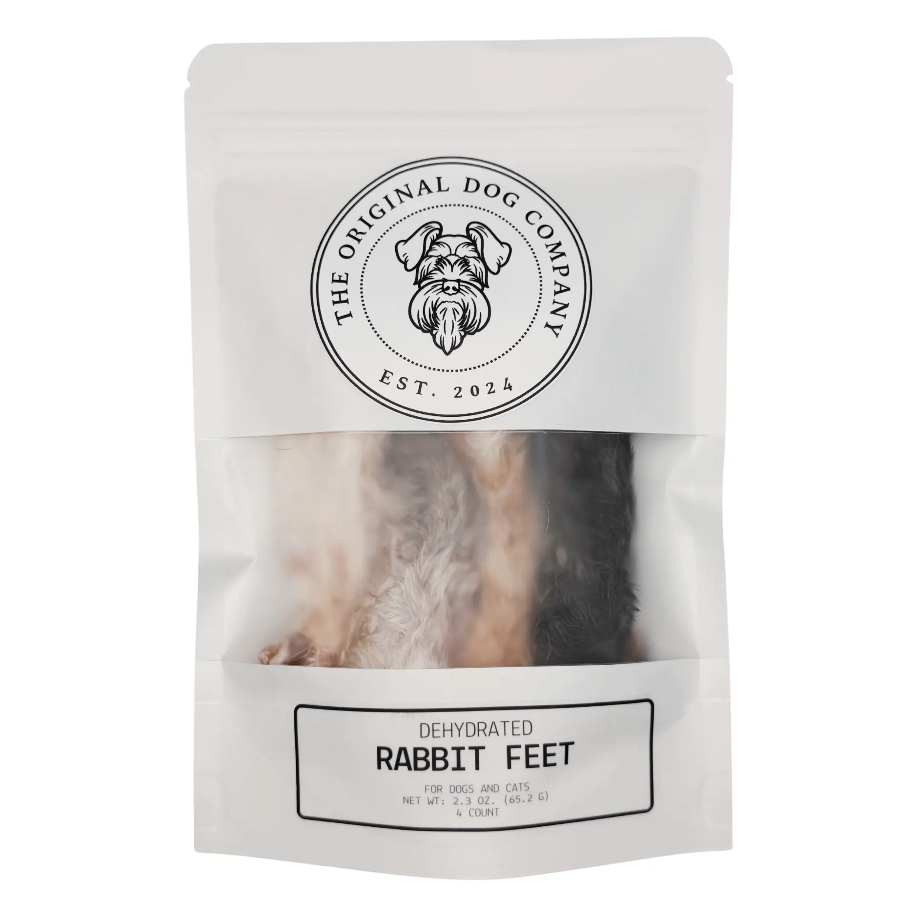 Dehydrated Rabbit Feet for Dogs & Cats | Natural Chew and Treat
