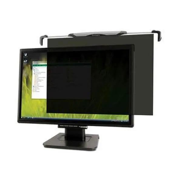 Kensington Snap2 Privacy Screen - Light Tint, Textured Surface, Screen Clings to Monitor, Compatible with 20-22in Desktop Computer Monitors