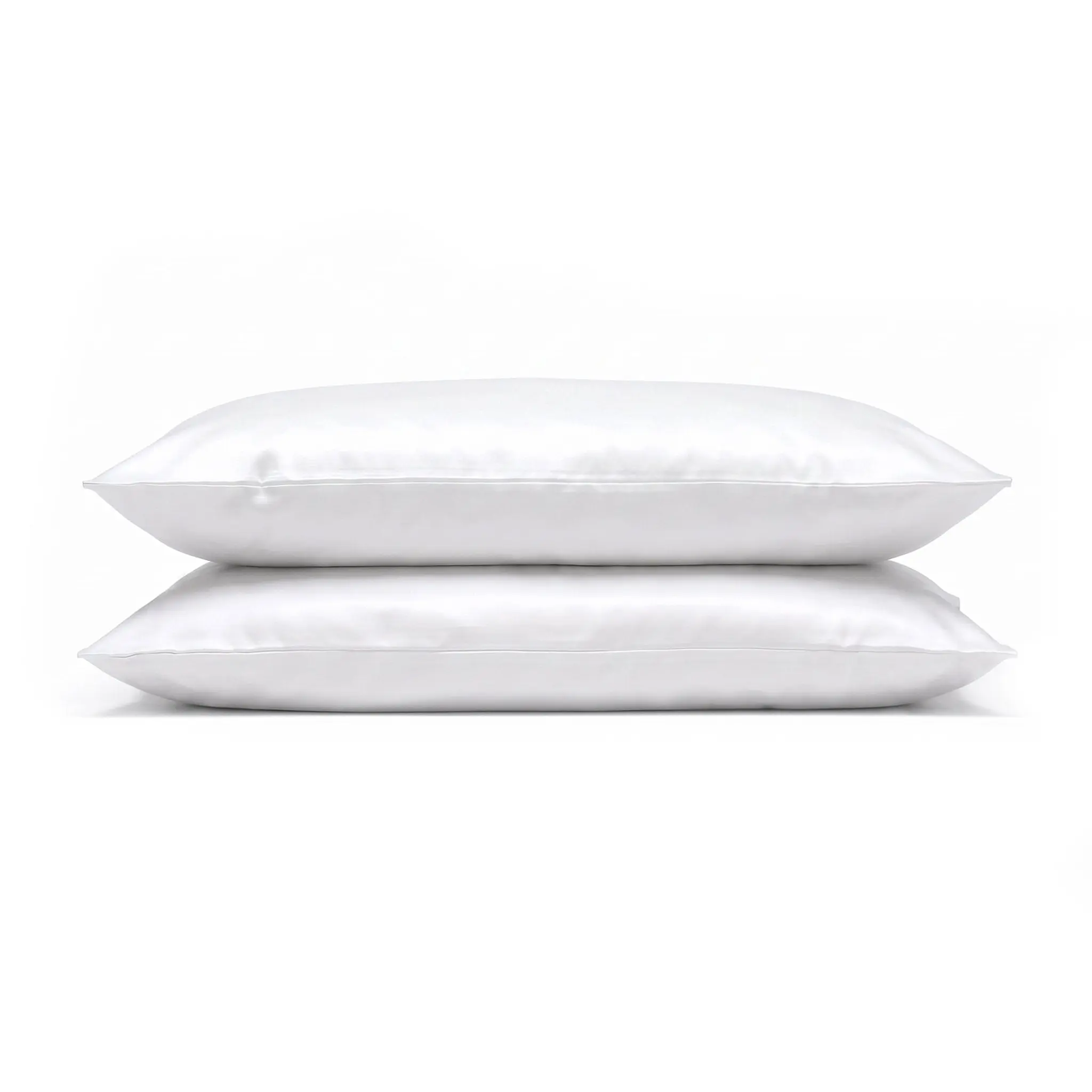 100% Organic Cotton 400TC Sateen Pillowcase Pair