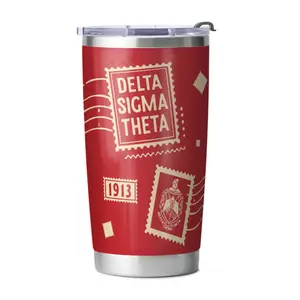 BB Greek Delta Sigma Theta - 20oz Stainless Steel Sublimation Tumbler - Official Vendor