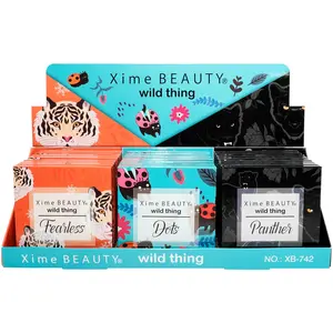 Paleta de Sombras de Ojos Wild Thing Xime Beauty - Venta al por Mayor Display 24 Unidades (XB-742)