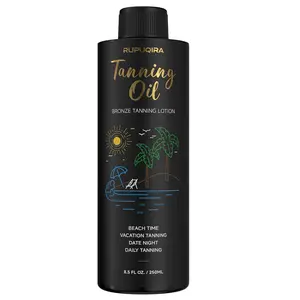 SERFORY 8.5 Fl Oz Professional Sunless Spray Tan Solution for Spray Tan Gun, Natural Botanical Bronzer Formula, Fast-Drying, Streak-Free, Long-Lasting Deep Bronze Glow, Self Tanning Liquid for Salon & Home