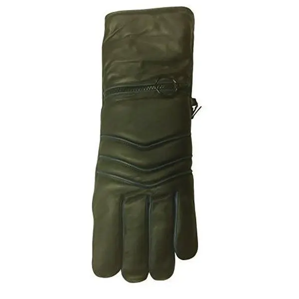 Reed Women's Premium Leather Snowmobile Insulation Motorcycle Gloves - Imported
