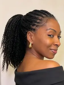 Hairstylist Must-Have 🔥 50G Afro Kinky Virgin Hair Bulk – Unprocessed, Tangle Free & Breathable – Perfect for Dreadlocks Restoration & Mini Twist Braids