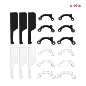 6 Sets Nasal Straightening Kit, Invisible Nose Tip Corrector, Portable Rhinoplasty Tool, Easy-To-Use for Men & Women, Christmas Gift