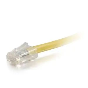 C2G 4169 1ft (0.3m) Cat6 Non-Booted Unshielded UTP Ethernet Network Patch Cable - Yellow