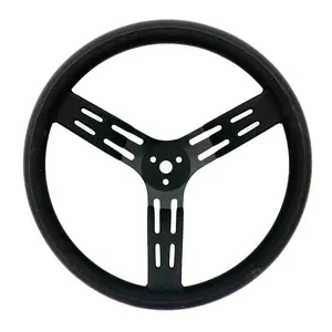 Titan 401 - Aluminum Steering Wheel - 15" Black