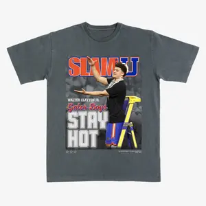 SLAM Walter Clayton Jr. Gator Boys Stay Hot T-Shirt – Florida Gators Basketball Vintage Graphic Tee for College Basketball Fans