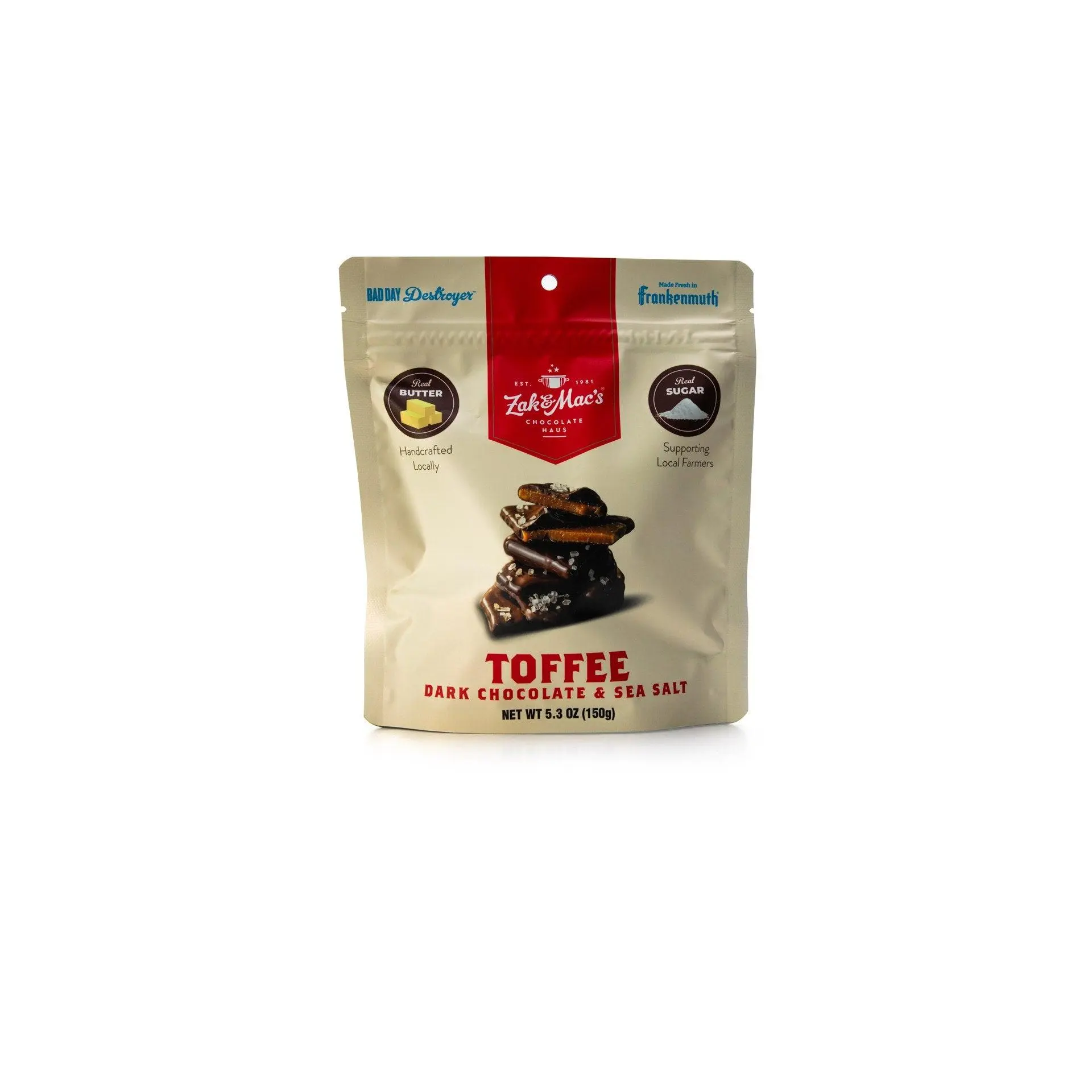 Toffee - Dark Chocolate & Sea Salt (5 OZ)