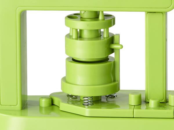 VEVOR Button Maker Machine, 0.98 in, Plastic Pin Maker with 500pcs Button Parts, Mr. Panda Magic Book, Circle Cutter and Hex Wrenches, Reinforced Ergonomic Handle, for DIY Badges, Personalized Pins