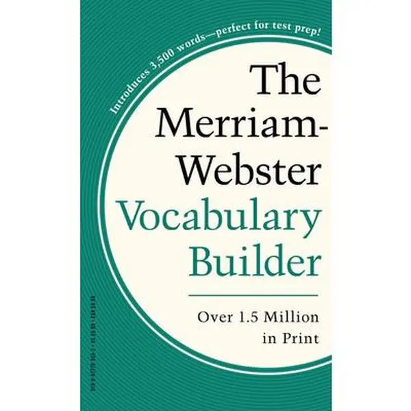 Merriam-Webster's Vocabulary Builder (Greek & Latin Words Focus, for SAT English Prep) - Merriam-Webster, Paperback