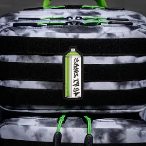 Graffiti Green Shake It Up Patch