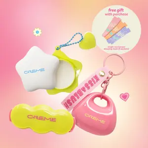 The Crème Shop Carry Me Lip Bundle - Includes 3 Lip Products, Lip Gloss and Balm Set, Hydrating, Tinted,  Radiance Shimmer, Cheek and Lip Duo