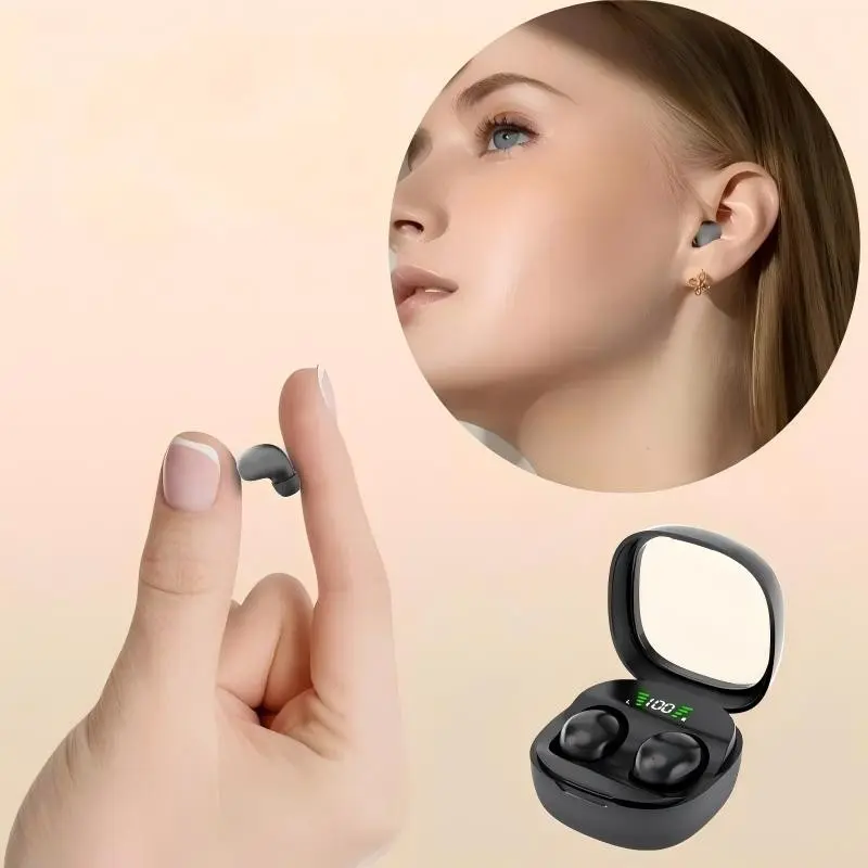In-ear Design Wireless Earphone, Wireless Earphones, Dual-ear Sleep TWS Sports Fitness Running Earphones, Headphone Earbud for Men and Women Halloween/Christmas Gifts for Friends