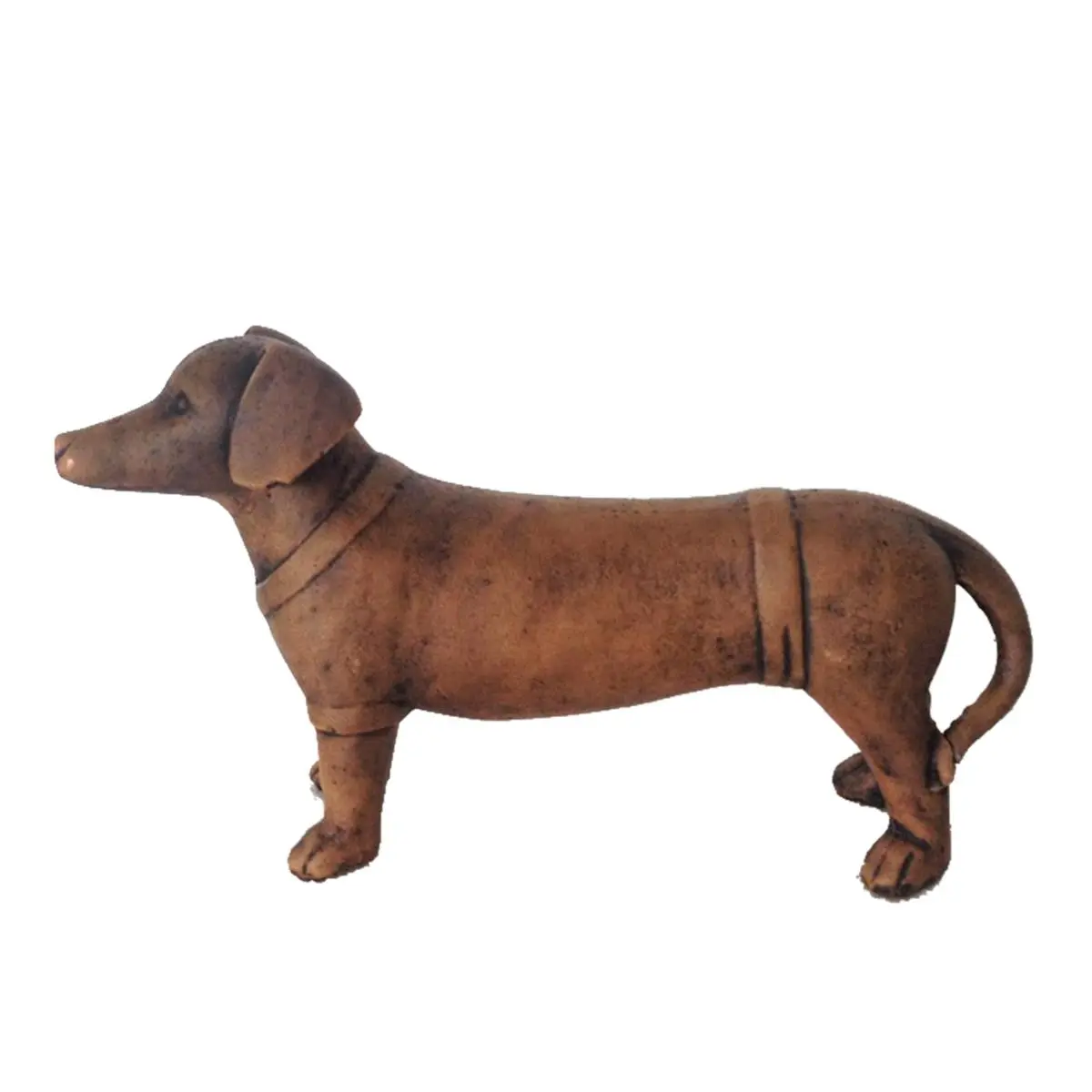 Jeco HD-HA027 Dachshund Dog Figurine - Antique Decorative Ceramic Character Figurine, Collectible Home Decor Accent, Character Figurines, Collectibles