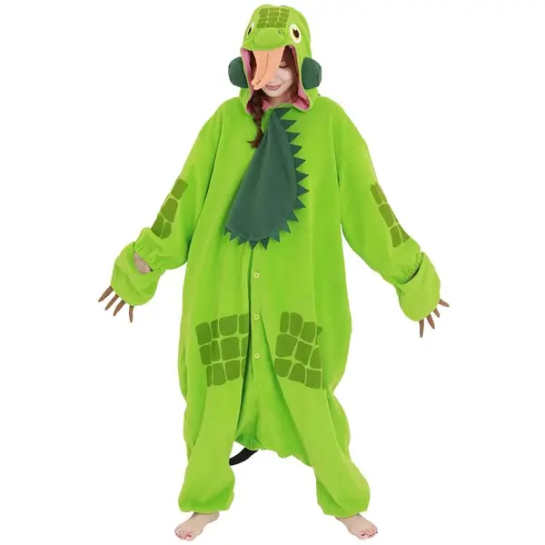Adult Green Iguana Kigurumi