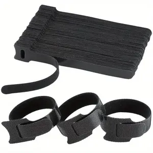 Cable Management Belt, 20pcs/set Self-adhesive Cable Management Belt, Cable Organizer for Home Office, Desk Organizer for Home Office