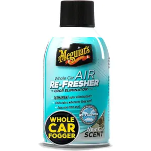 Meguiar's G16402 Whole Car Air Re-Fresher Odor Eliminator Mist, New Car Scent, 2 Fluid Ounces