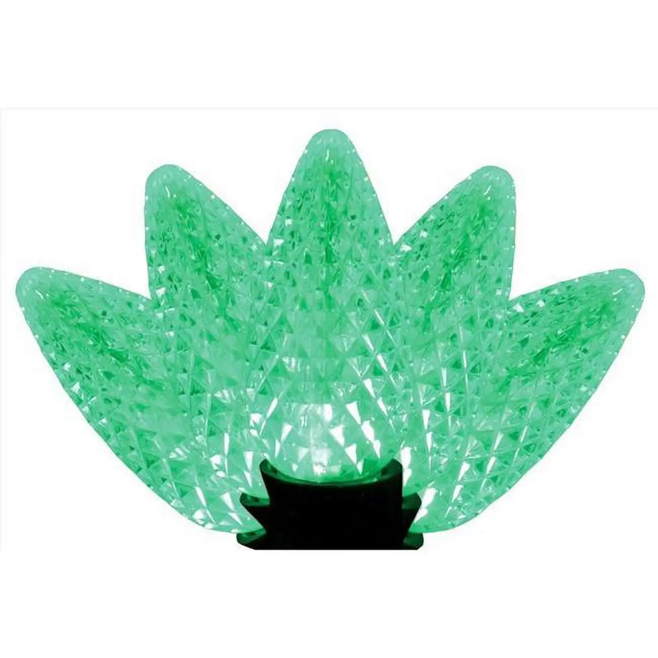 212 MAIN 9086419 25 ft Platinum LED C9 String Christmas Lights - Green, 25 Count C9 Bulbs, Plug-in Power, 12 in Spacing, Constant Light, Led Lighted Indoor/Outdoor Festive Home Party Decoration, Party Lighting Decoration