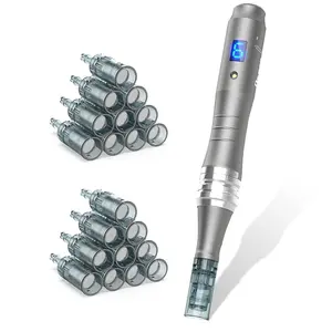Microneeding Derma Roller Pen |Micro Needle Roller Pen for Home Use Microneedle Roller Pen for Women Men Tools